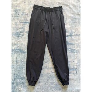 Lululemon Black Keep Moving High Rise Jogger Style W5CV4S Size 12